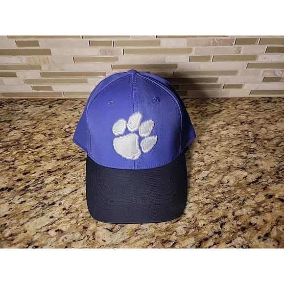 NCAA Clemson Tigers Hat Cap Flexfit One Size S/M College Top Of The World - Picture 9 of 10